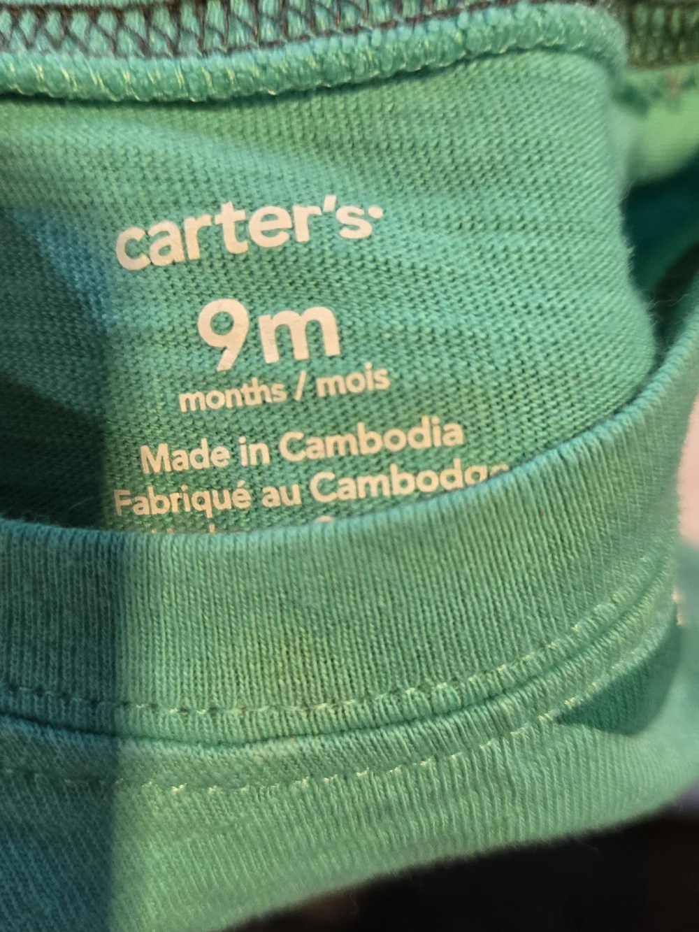 Carter's 9m Set Of 5 Tank Top /Shirts for Kids